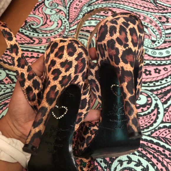 Leopard Print Heels - Picture 6 of 8
